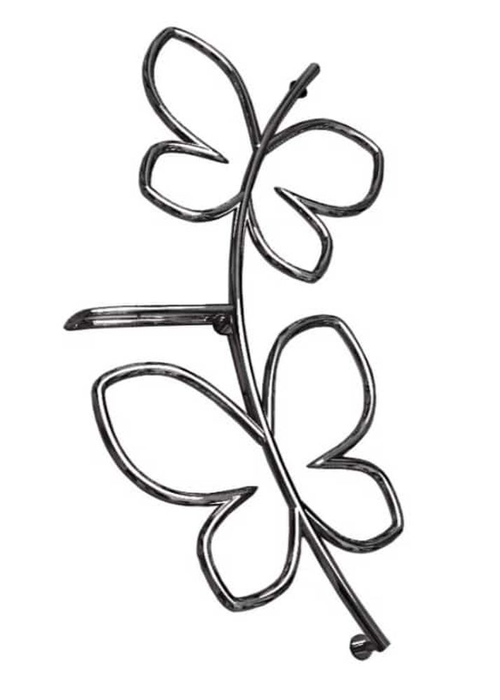 Полотенцесушитель Butterfly 930/625 1/2 Электрический (К эл. Красный)