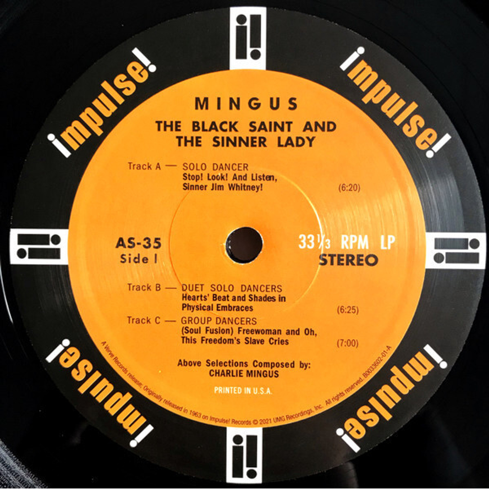 Mingus / The Black Saint And The Sinner Lady (LP)
