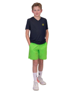 ОДЕЖДА ДЛЯ ТЕННИСА Мальчики, Футболка BIDI BADU CREW INSIDE OUT V NECK TEE .