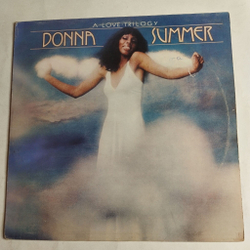 Винтажная виниловая пластинка LP Donna Summer A Love Trilogy (UK 1976)