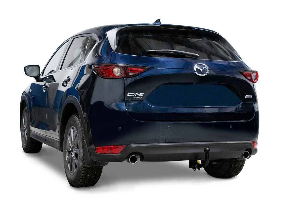 Фаркоп с элект. Smart, для Mazda CX-5 I, II поколение 2011-2017 2017-н.в., шар VM, 2000/75 кг, F.3811.003, Berg (паспорт, сертификат)