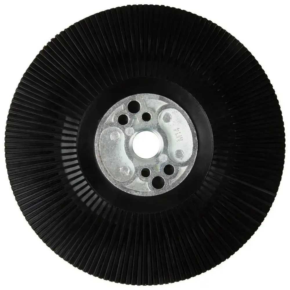 Тарелка опорная / оправка DEBEVER для фибровых кругов на УШМ 125 мм М14 (ребра), жесткая