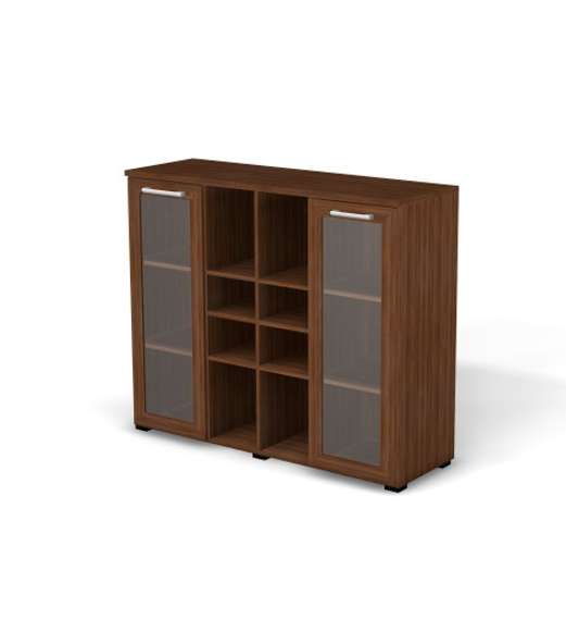 SMART/СМАРТ RS148-128Х42 Стеллаж витрина 1286х420х1078