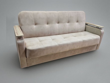 Диван прямой "Книжка с утяжкой" (Tucson 09) (ЛДСП Дуб Сонома)