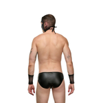 Мужской костюм «Боец» (Размер: S-M) (Цвет: черный)