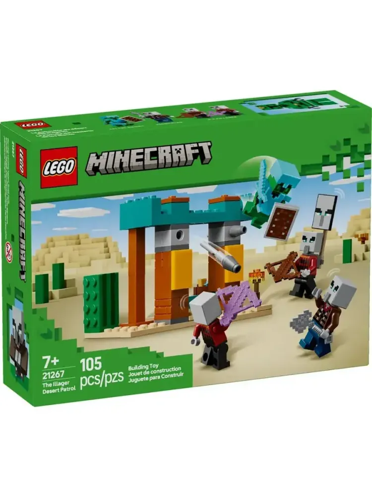 Конструктор Minecraft 21267 Пустынный патруль Обитателей
