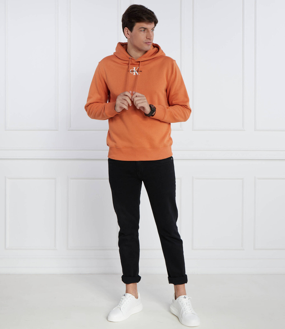 Худи MONOLOGO CALVIN KLEIN JEANS - оранжевый(J30J323749)