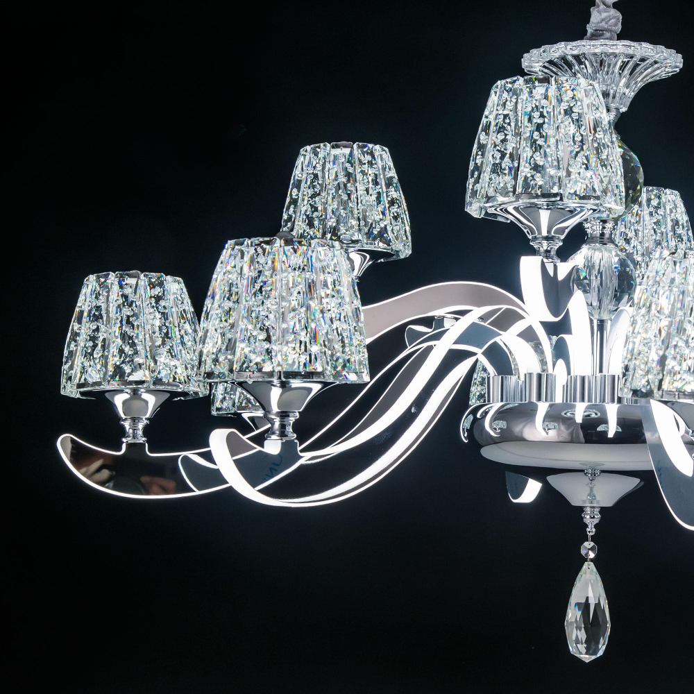 Eletto Montserrat EL338P12 LED Люстра хрустальная с пультом