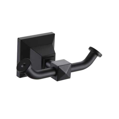 Крючок ALTRE двойной, черн. матовый   31700