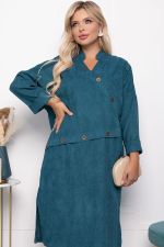 Платье "Памела" П7261 (индиго) LT Collection