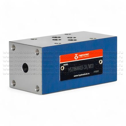 HSZ06A603-3X/M00 - Плита модульная для реле давления HED, А влево, В вправо