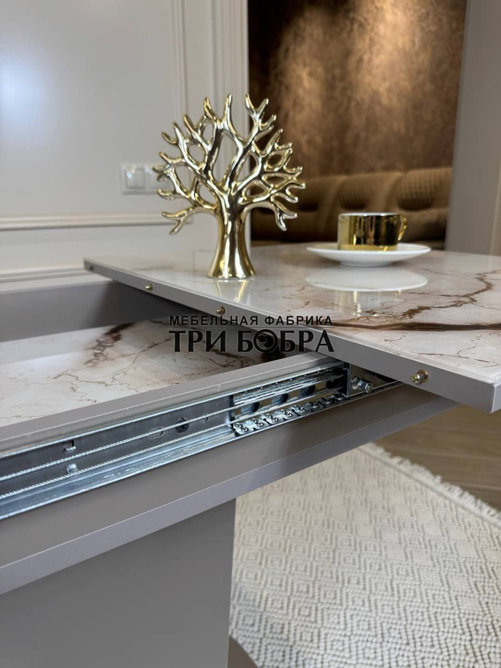 Кухонный стол "Тор", капучино