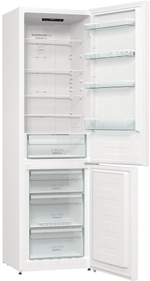 Отдельностоящий двухкамерный холодильник Gorenje NRK6201EW4