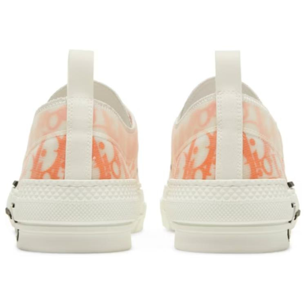 DIOR B23 Low Orange Oblique Canvas