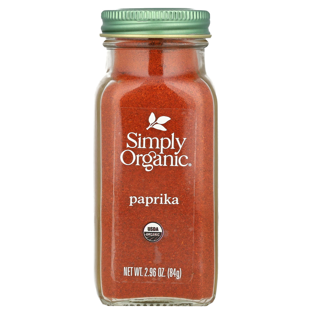 Simply Organic, Паприка, 84 г (2,96 унции)