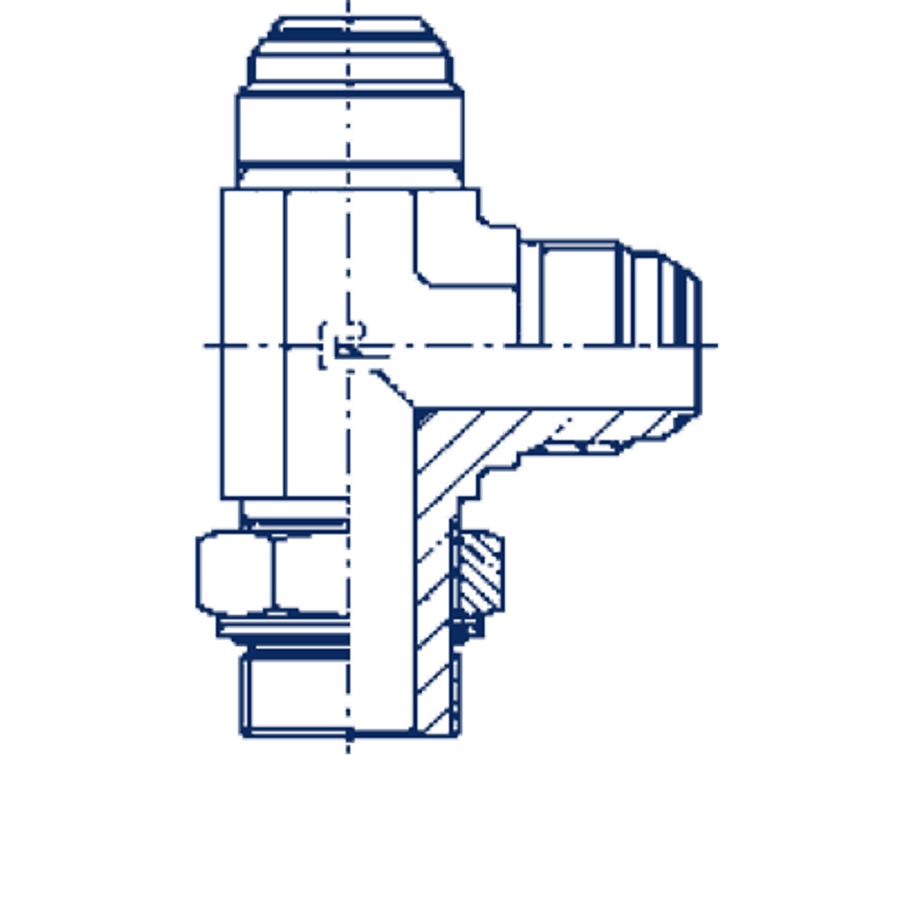 Штуцер FRLG JIC 3/4" UNF3/4"