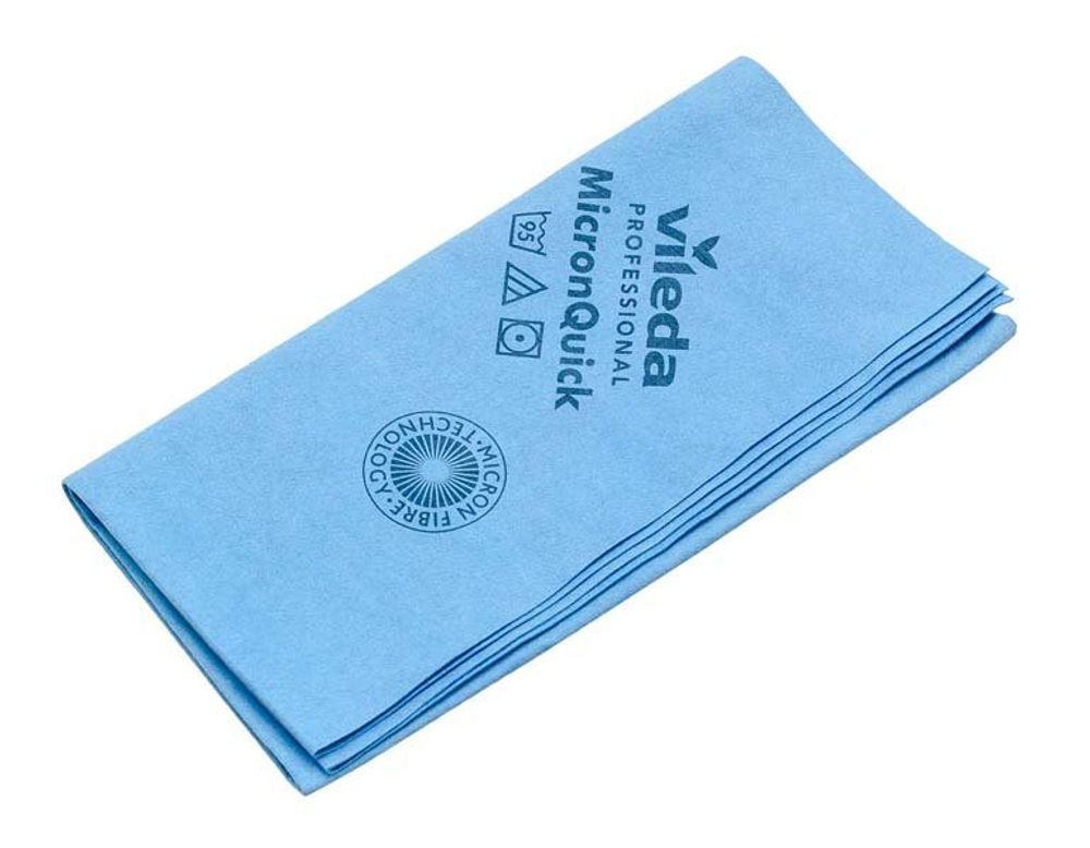 Салфетка Vileda МикронКвик 38х40 см, голубая