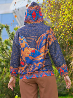 Худи «Петушок и курочка» (серия "Русский лубок")