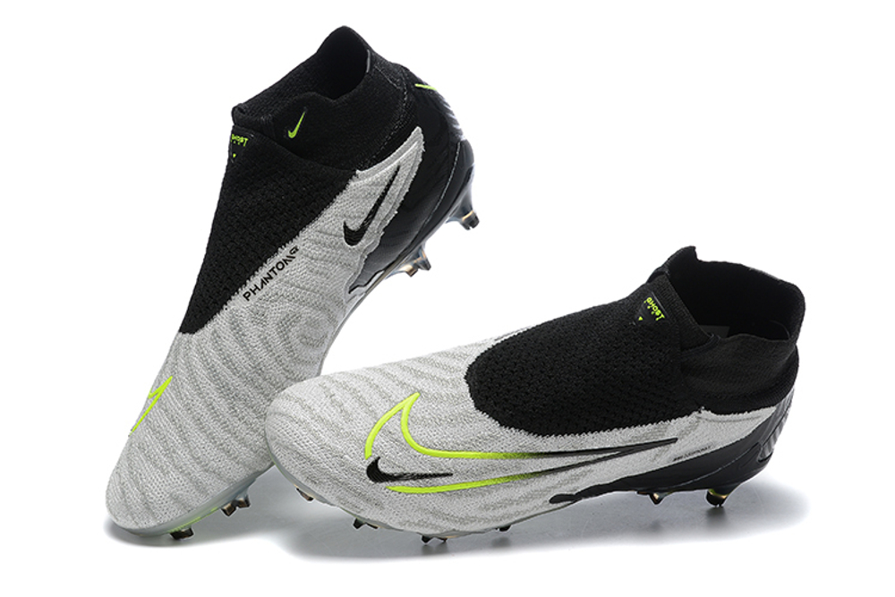 Бутсы Nike Phantom GX Elite FG (Черный+серый)