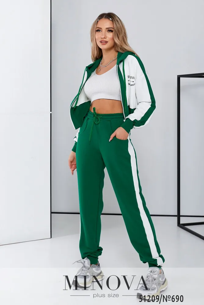 Костюм 690-зеленый Minova