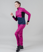 Куртка разминочная NORDSKI PRO Fuchsia/Blue, женская, NSW568328