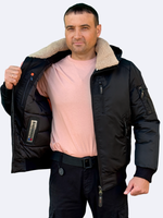 Куртка бомбер Corbona Зима черный