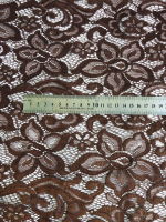 Гипюр коричневый