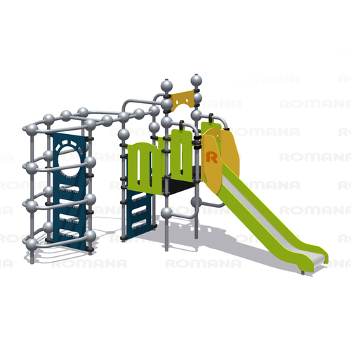 Детский спортивно-игровой комплекс с горкой серия "Сфера" Romana 057.16.00
