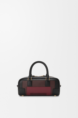 Loewe Укороченная сумка Amazona 23 из телячьей кожи наппа, бургунди