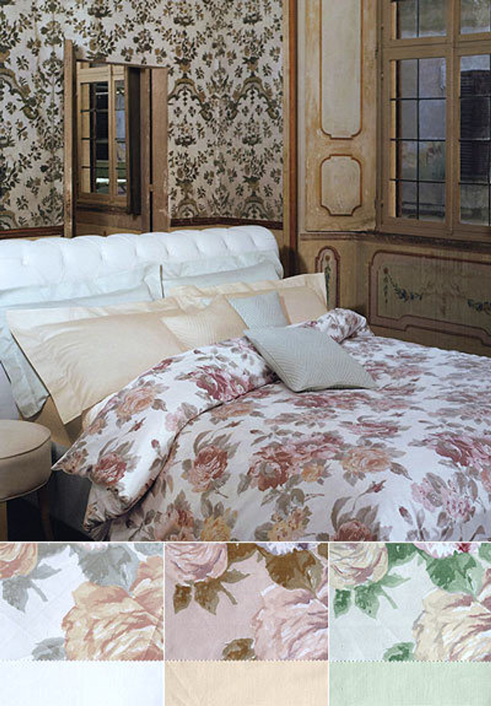 Постельное белье 2 спальное евро Svad Dondi Rossana Rosa