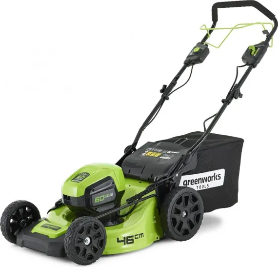 Газонокосилка аккумуляторная GREENWORKS GD60LM46SPK4 2502907UB