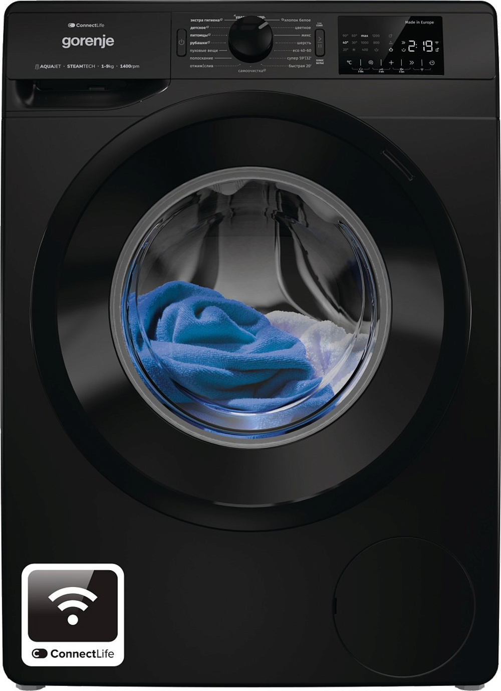 Стиральная машина Gorenje WPNEI94A1SWIFI/BC