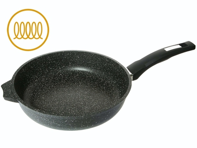 Сковорода 24см Гранит black Induction Pro