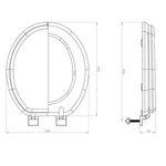 Сиденье для унитаза AQUA-Prime DIGITAL 1258