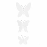 Декор для стен Mariposa 9 элементов белый, Umbra