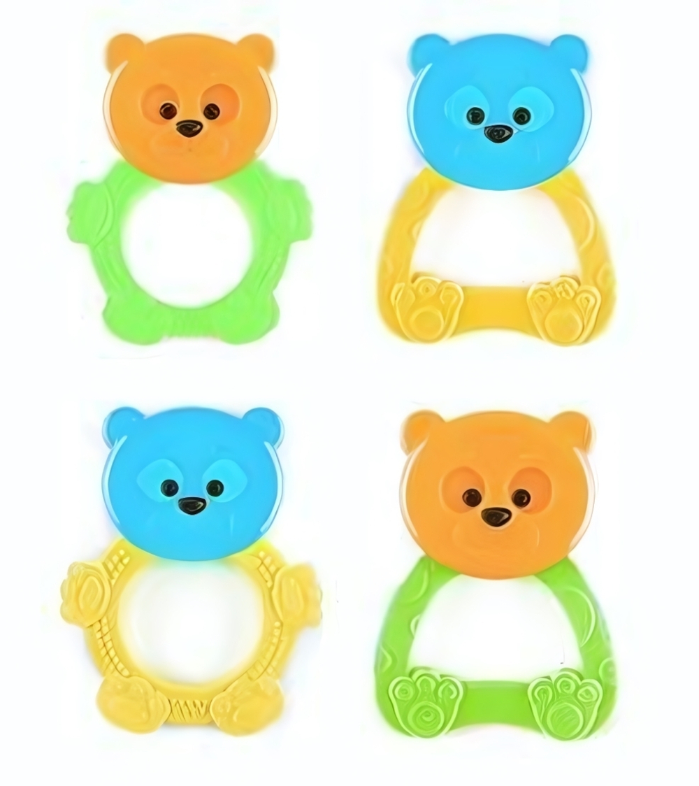 Погремушка-прорезыватель "Мишутка" (КНОПА)