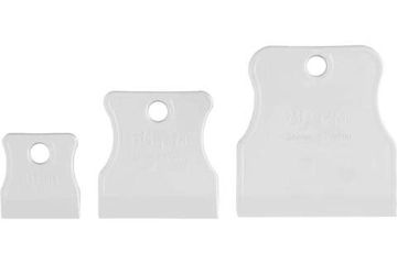 Набор шпателей SPARTA 40-60-80 мм, белая резина, 3 шт. 85801