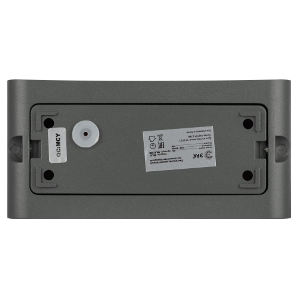 Светильник накладной светодиодный ЭРА WL41 GR 10Вт 3500К IP54 серый для интерьера и фасадов зданий | Фасадная декоративная подсветка