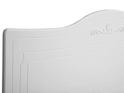 Кровать 1200 Италия ИТ-7 белое дерево