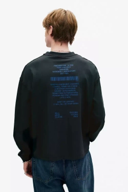 PULL&BEAR Футболка HNL "Stranger Things", темно-серый