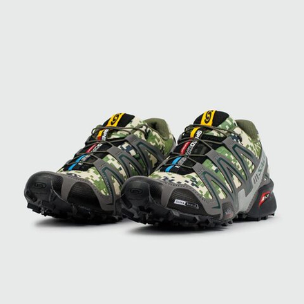 Кроссовки Salomon Speedcross 3 CS Camo Green