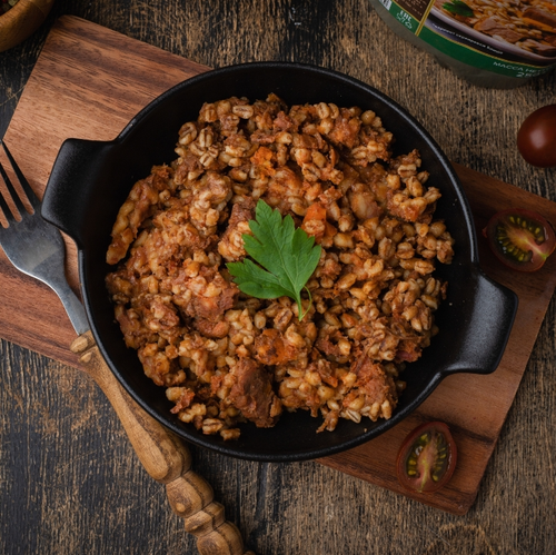 Каша перловая с говядиной Кронидов