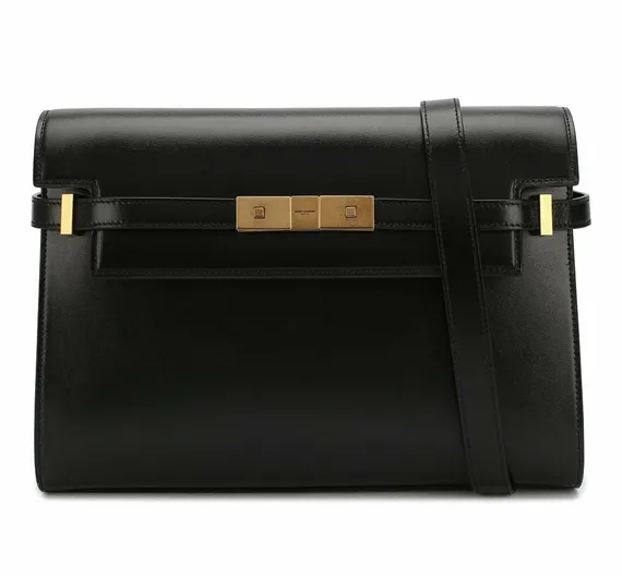 Сумка Saint Laurent Manhattan Baguette черный