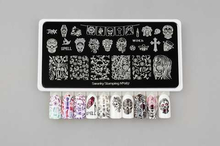 Пластина Swanky Stamping 087