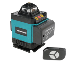 Лазерный уровень ProfiPower NL-7016G,2 акб в комплекте