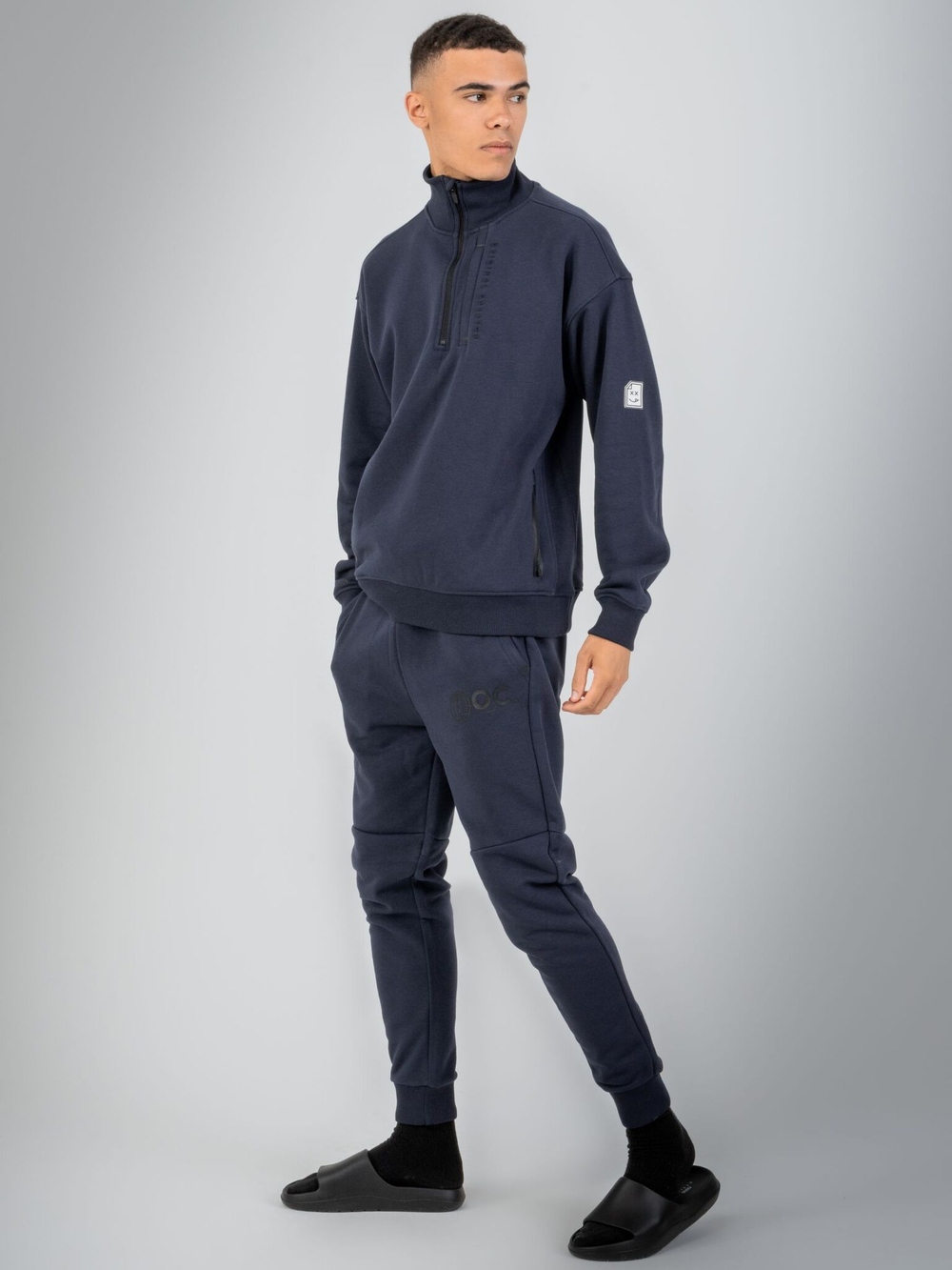 Спортивные штаны мужские ORIGINAL CREATOR, GLOBE JOGGERS, Темно-синий