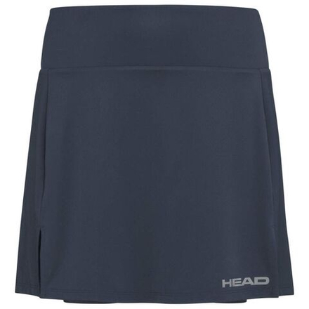 Теннисная юбка Head Club Basic Skort Long - небесный