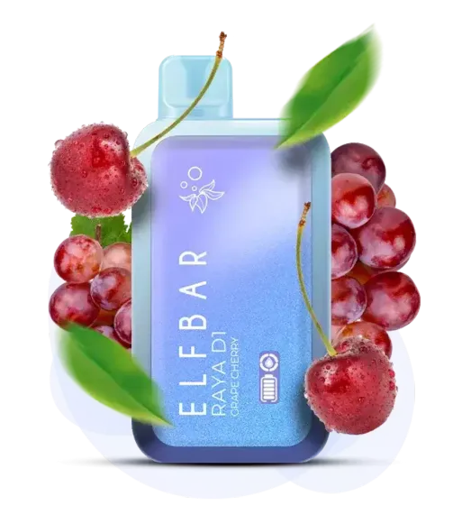 ELF BAR RAYA D1 - Grape Cherry (5% nic)