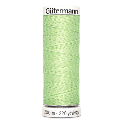 01 Нить Sew-All 100/200 м для всех материалов, 100% полиэстер Gutermann 748277 (152 бл.салатовый)