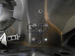 Фаркоп оцинкованный Galia F109A для Suzuki SX4 хетчбек 5 дверей 2006-2013 2WD/4WD, FIAT Sedici 2006-2014(паспорт и сертификат в комплекте)(без электрики)